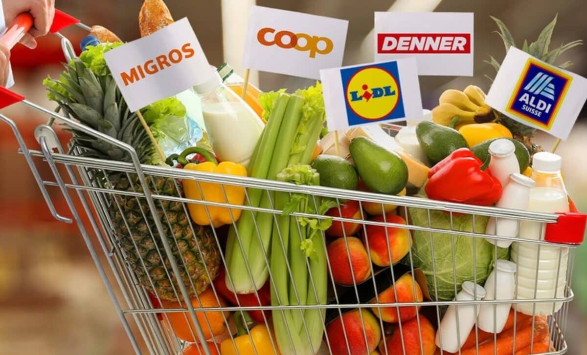 Migros, coop, Denner, Lidl