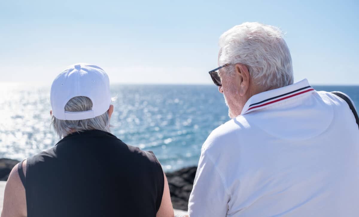 Un couple de retraités