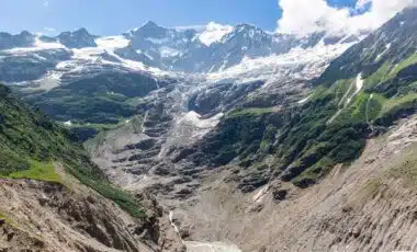 glaciers