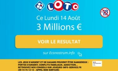 Les résultats du loto de la FDJ du lundi 14 août 2023