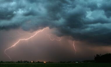 Photos d'orages pour une météo automnale