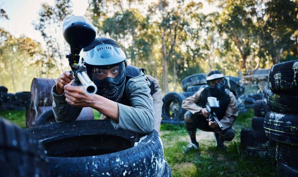 Abris et matériel de paintball 