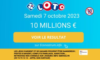 Les résultats du Loto de la FDJ du samedi 7 octobre