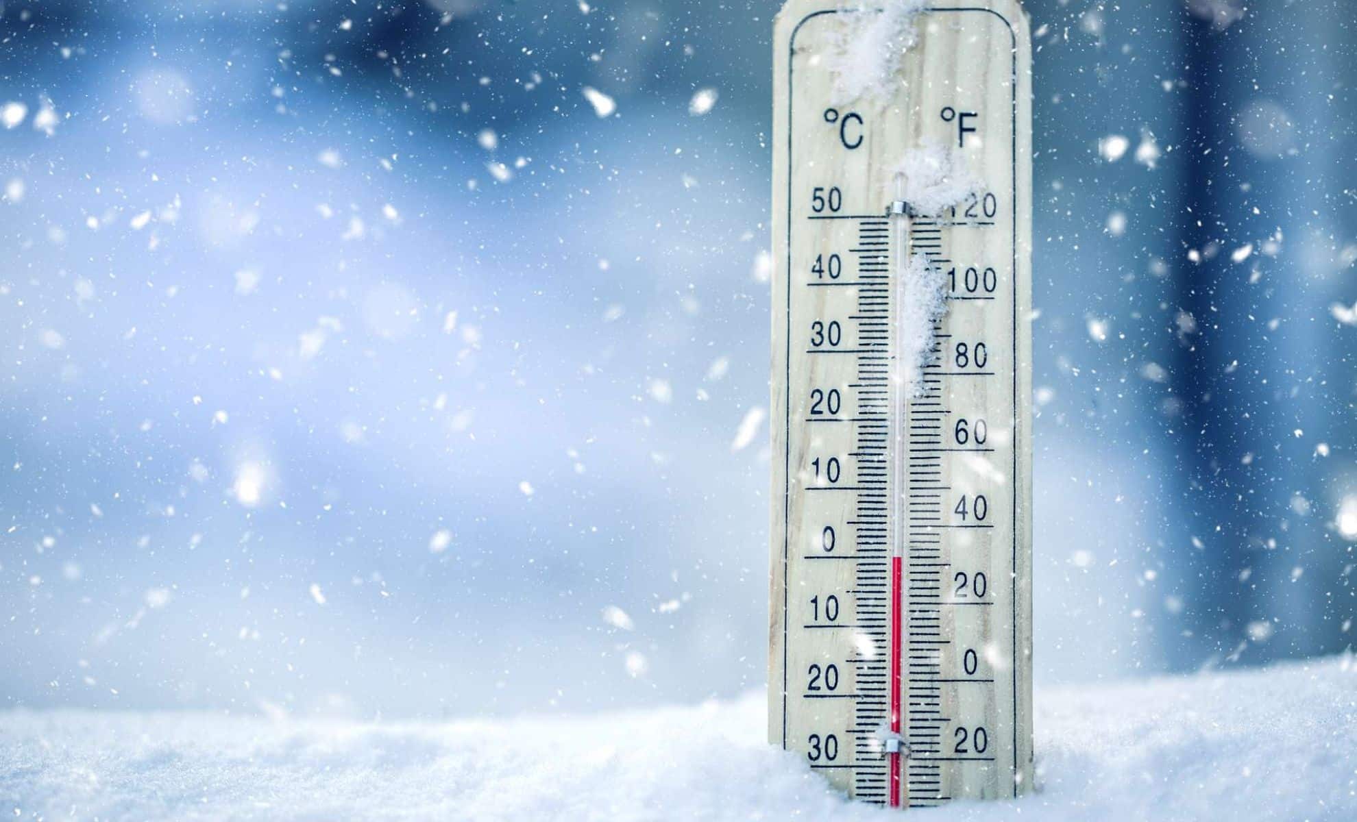 Descente d'air froid en fin de semaine : chute des températures