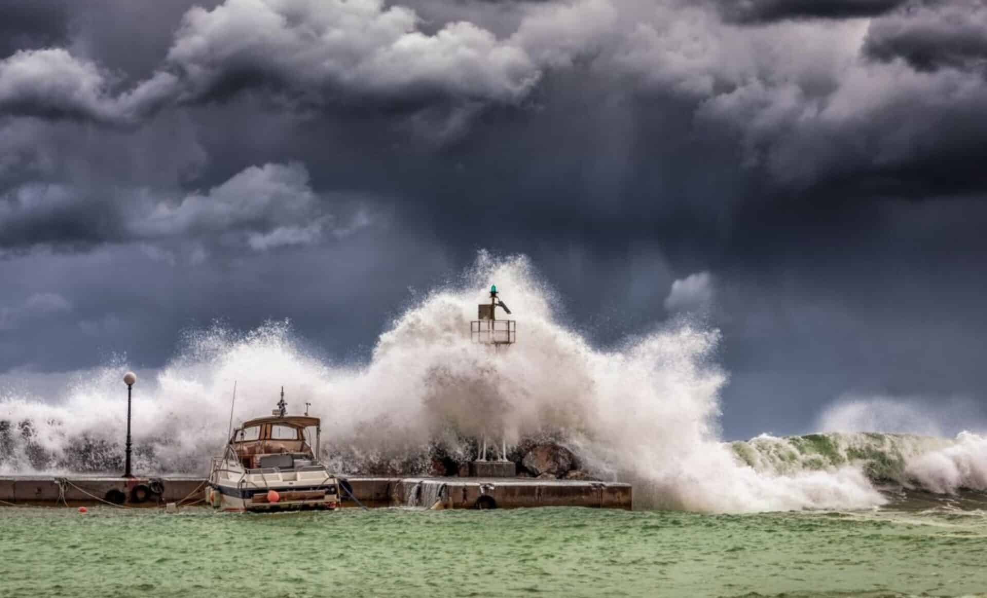 Photo d'une tempête