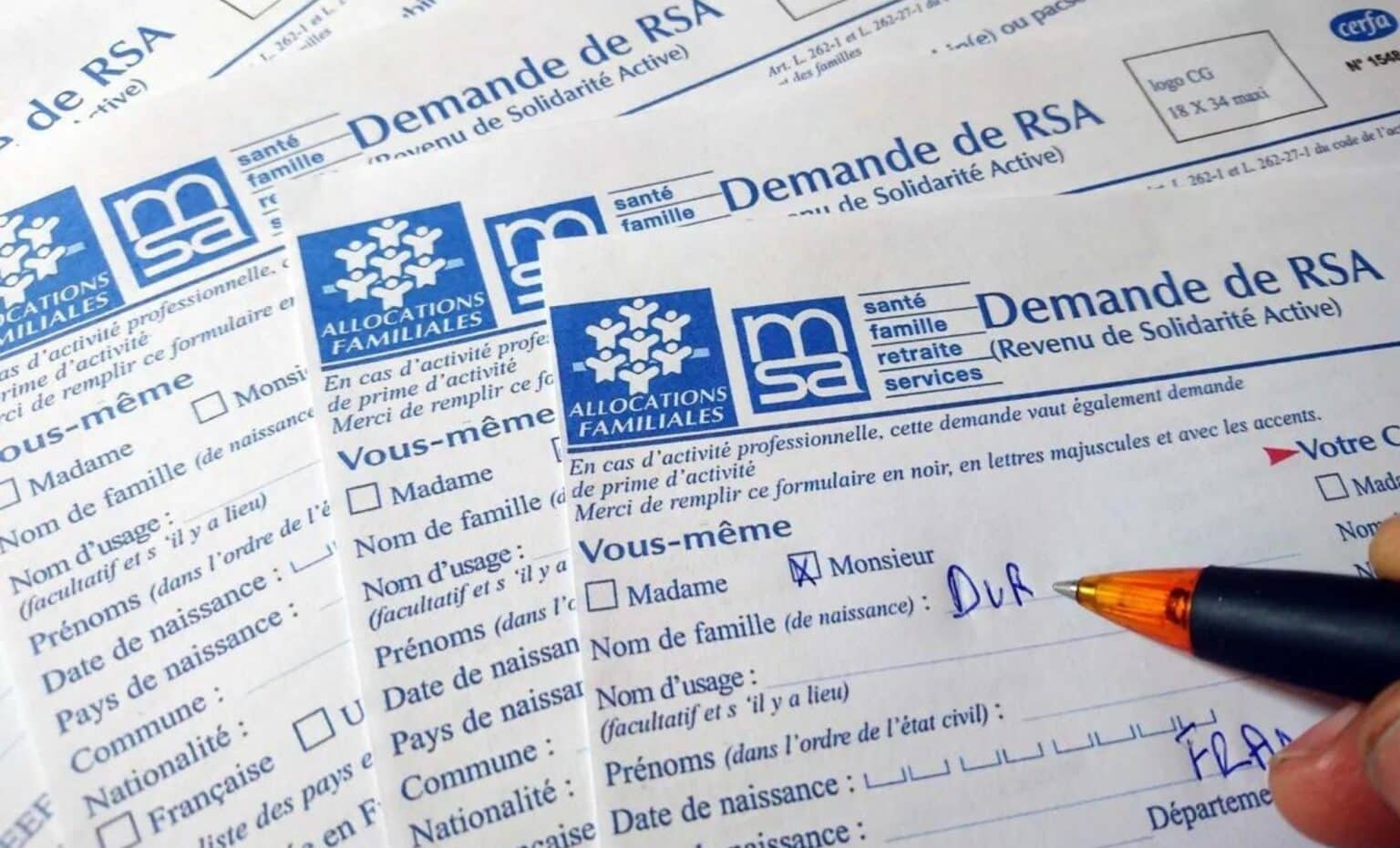 Revenu de solidarité active (RSA) voici le nouveau montant de cette