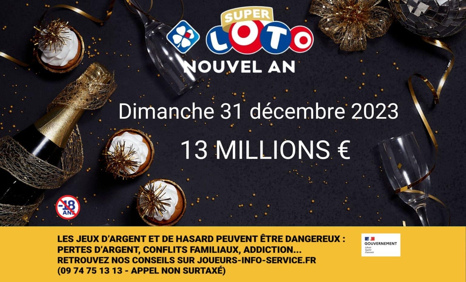 Super Loto du Nouvel An (FDJ) le tirage exceptionnel du 31 décembre 2023