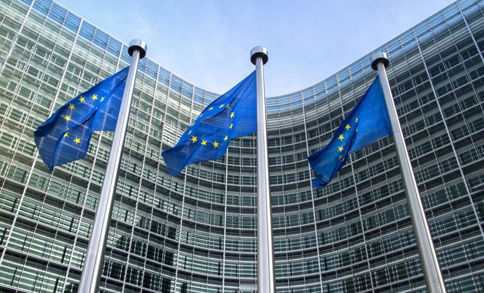 Siège de la BCE pour évoquer les droits de douanes de Trump