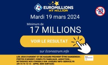 Résultats Euromillions Fdj Mardi 19 Mars 2024