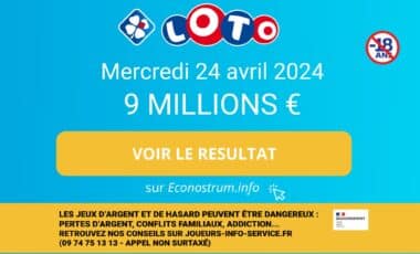 Les résultats Loto de la FDJ du mercredi 24 avril