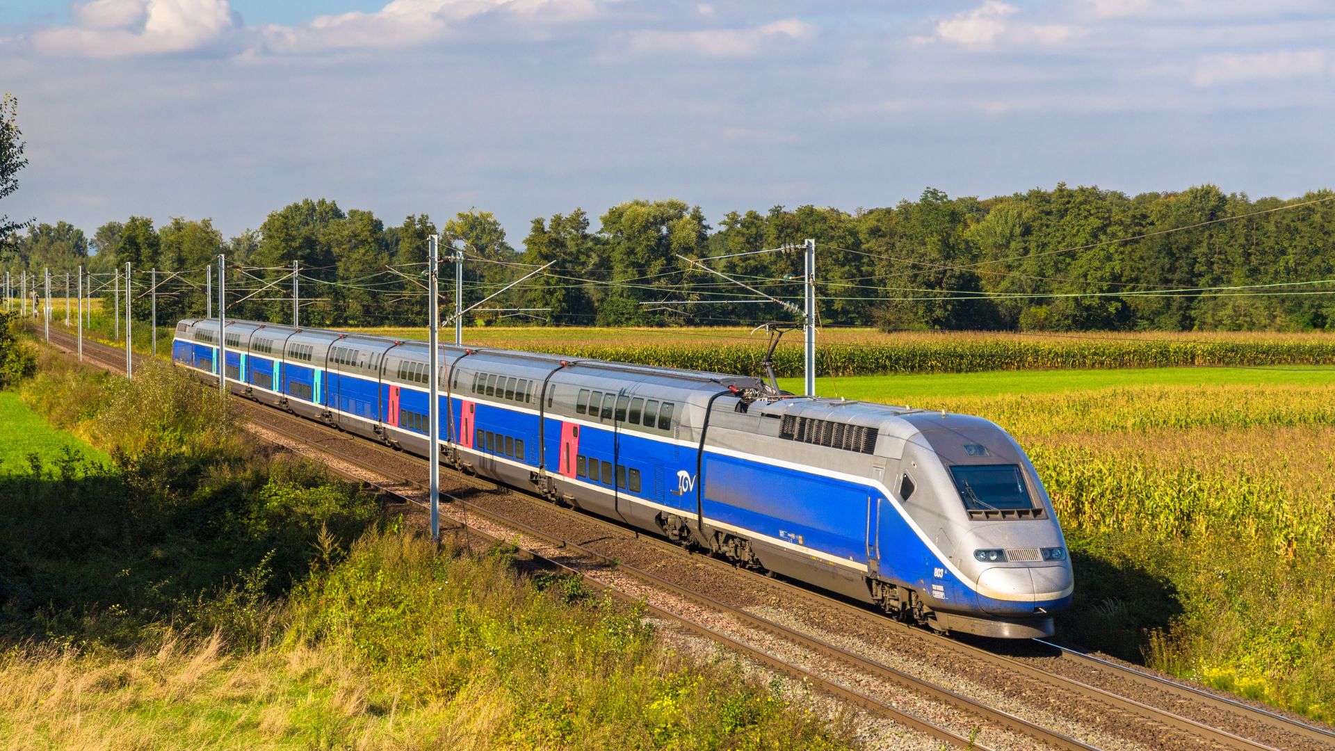 Een Spaanse concurrent van de SNCF is van plan TGV’s te lanceren die zijn uitgerust met aanraakschermen