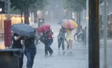 Photo illustrant une détérioration de la météo