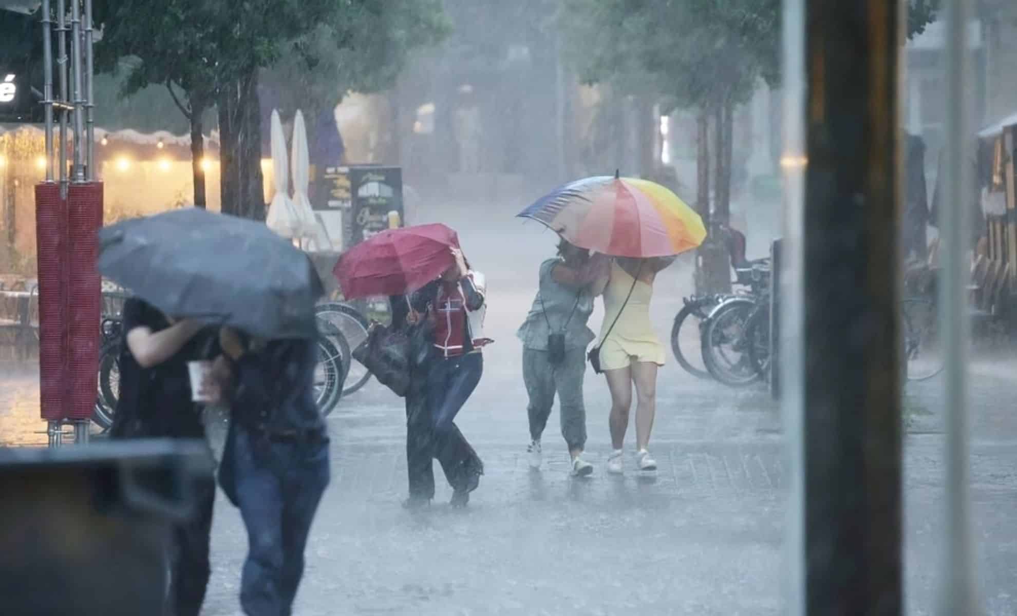 Photo illustrant une météo agitée
