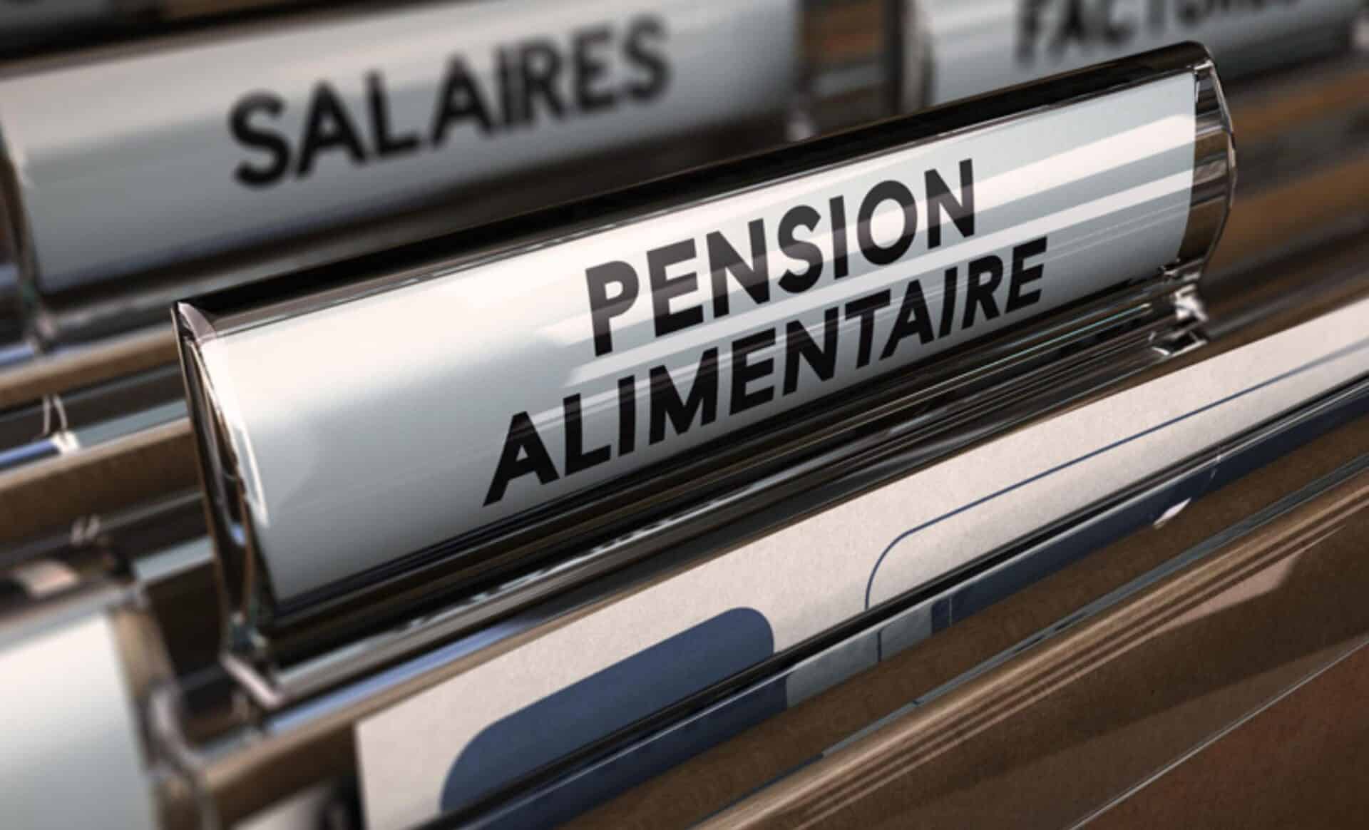 Plusieurs dossier, l'un d'eux concerne la pension alimentaire