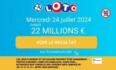 Tirage Loto de la FDJ : les résultats du mercredi 24 juillet (En direct)