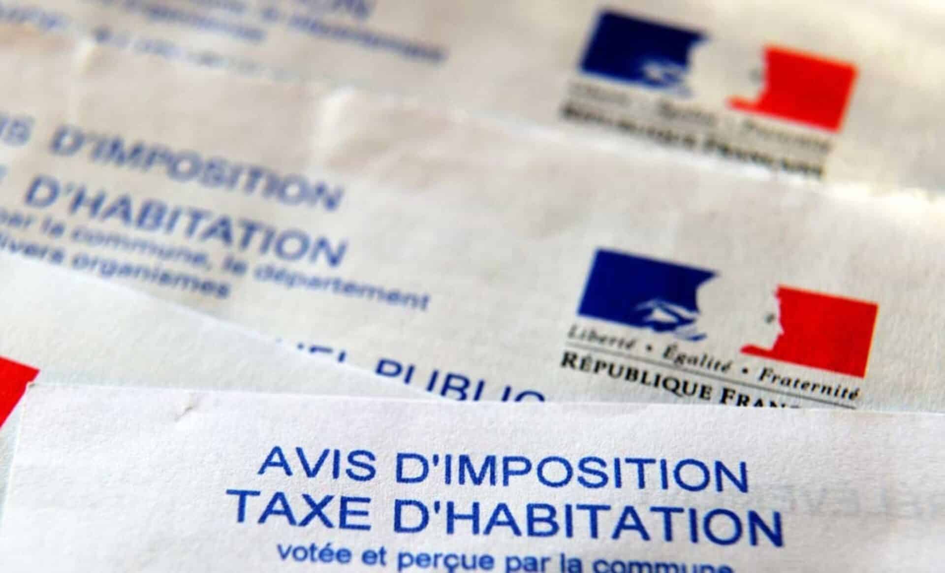 Photo d'avis de taxe d'habitation