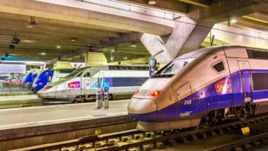 Des trains de la SNCF