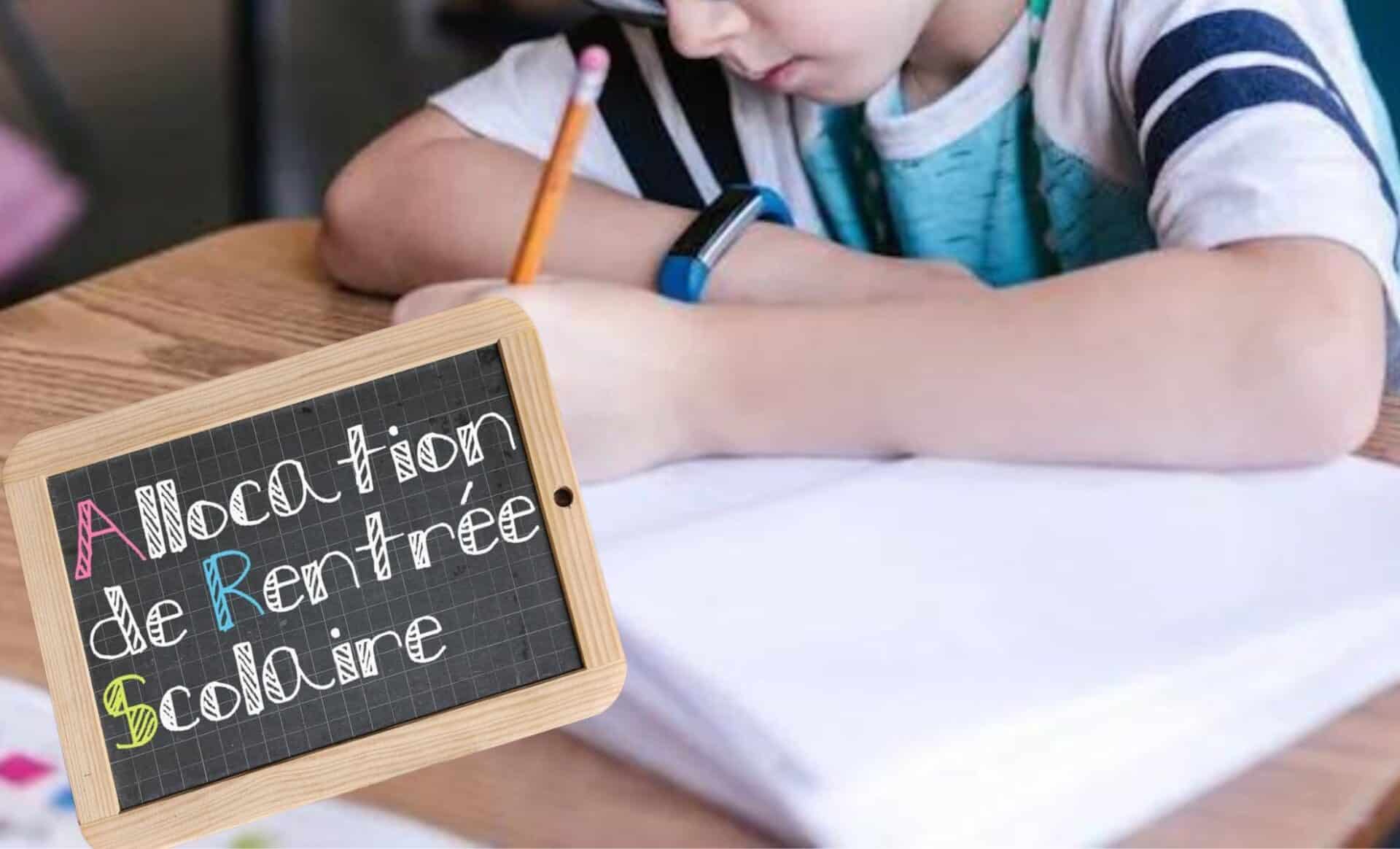 Photo illustrant la rentrée des classes et l'allocation de rentrée scolaire (ARS) versée à l'occasion