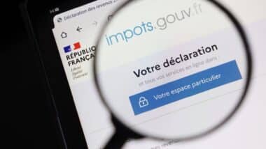 Une photo du site des impôts