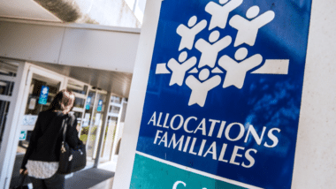 La devanture d'un centre appartenant à la CAF