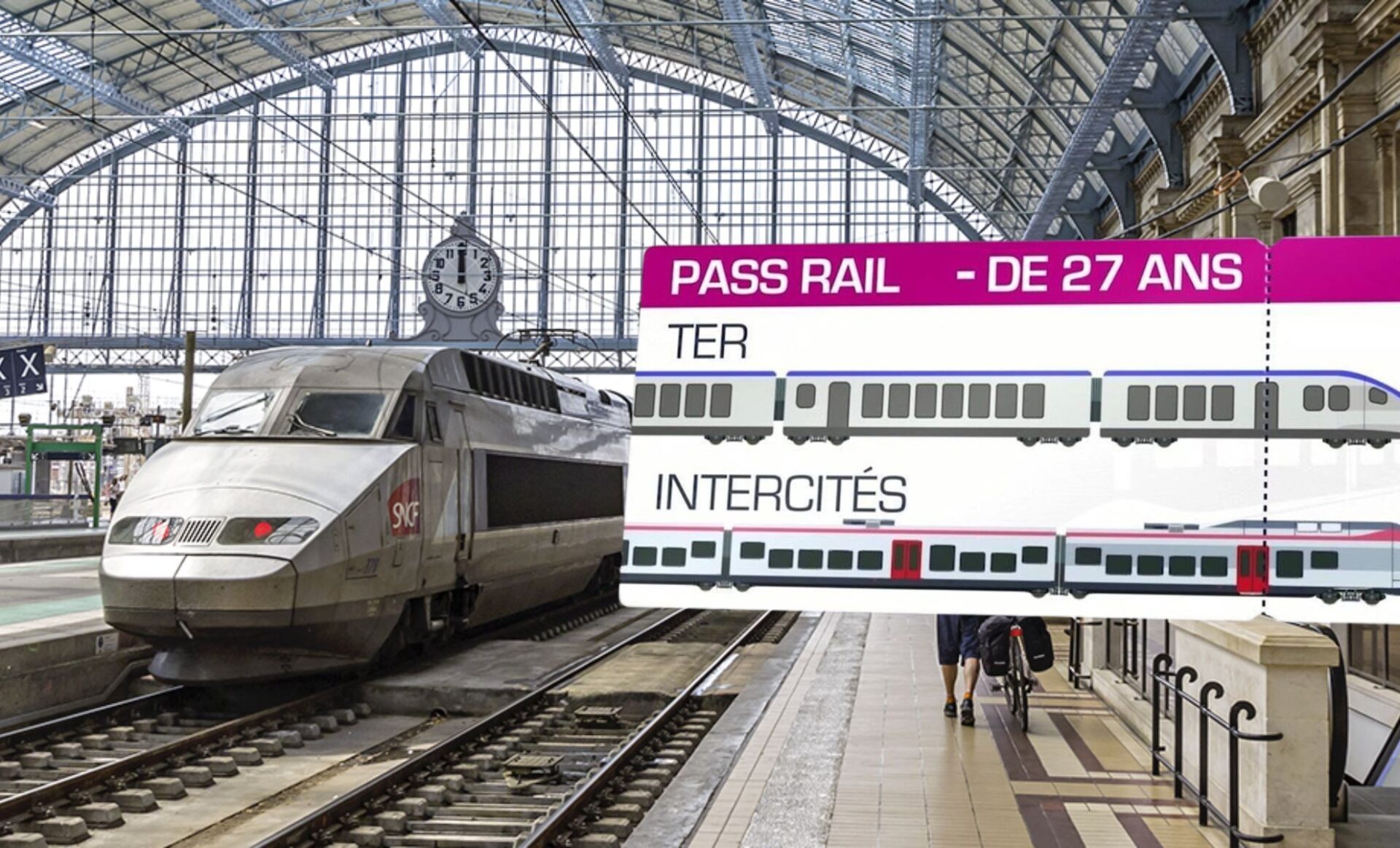 Photo d'une gare ferroviaire qui illustre le Pass Rail