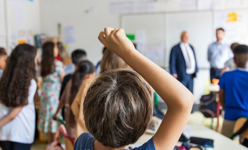 Une photo de classe pour illustrer la rentrée scolaire