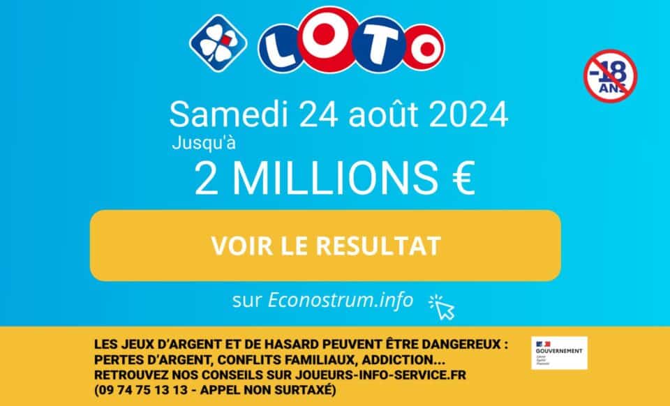 Photo illustrant la cagnotte du Loto