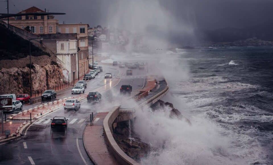 Photo d'une tempête