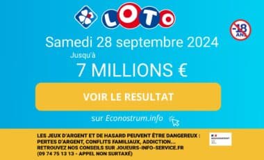 Photo illustrant la cagnotte du Loto