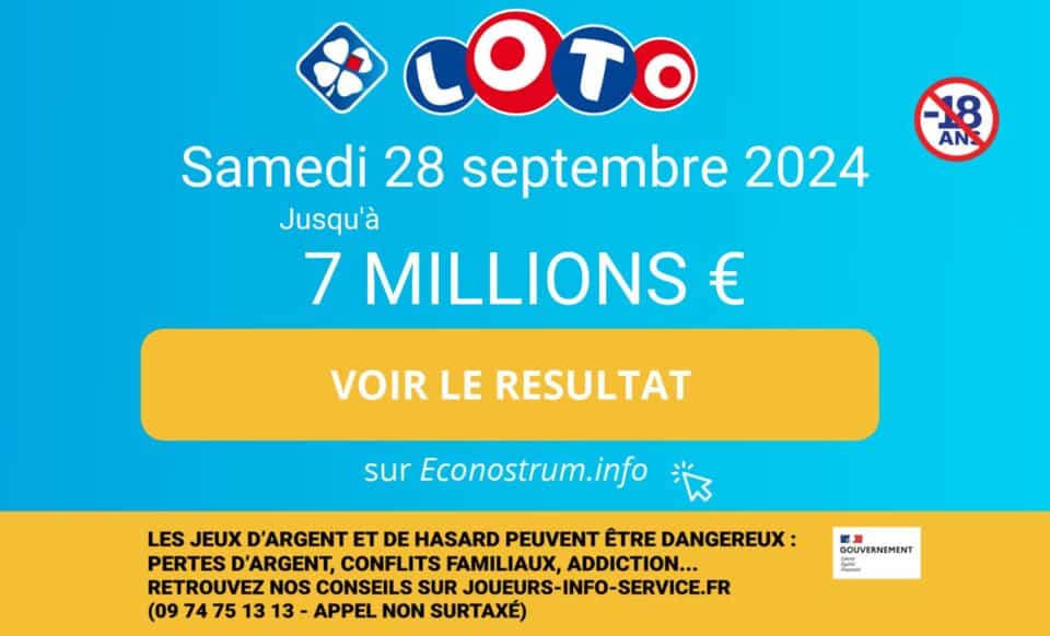 Photo illustrant la cagnotte du Loto