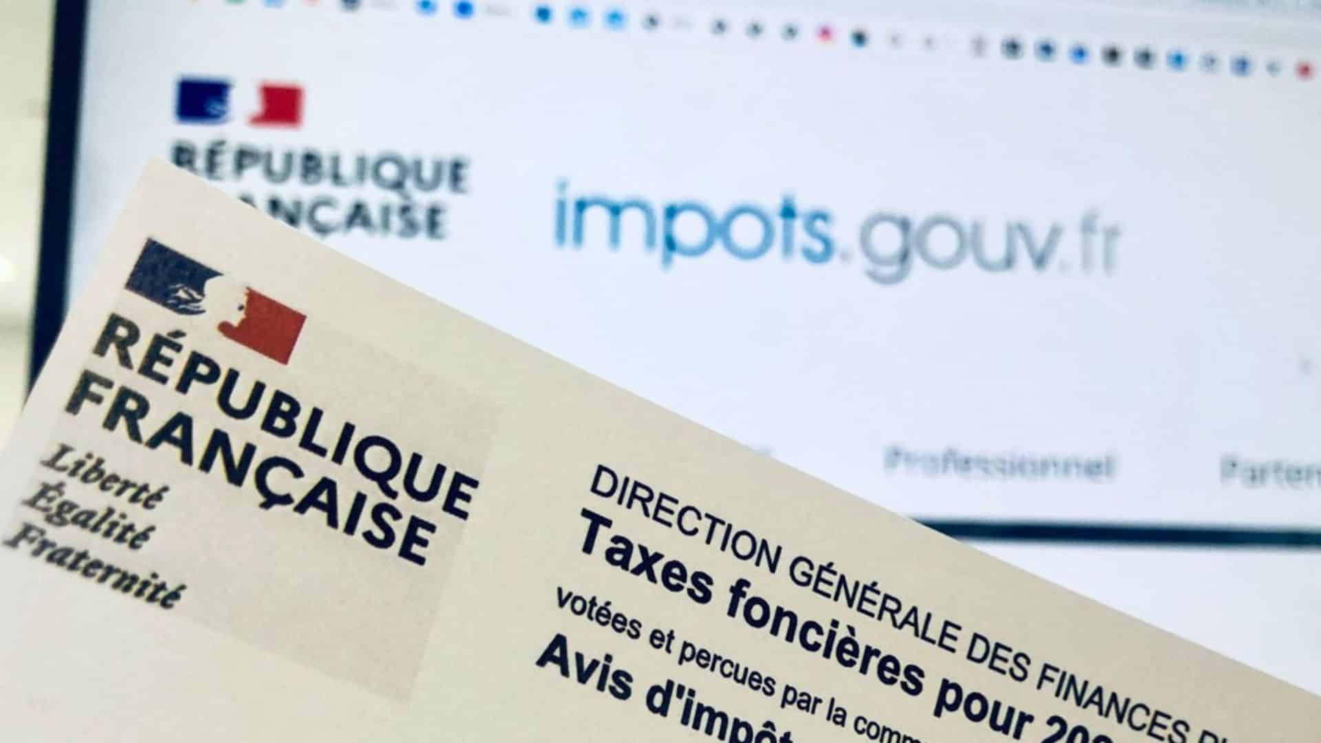 Feuille d'impôt pour la Taxe Foncière