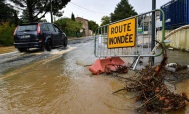 Inondations causées par la tempête Aitor