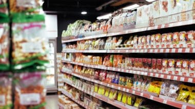 Rayon des produits alimentaires