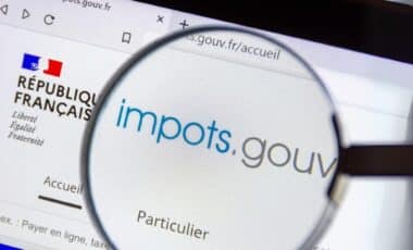 Photo du site gouvernemental des impôts