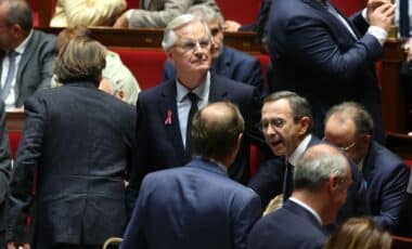 Michel Barnier, quand il occupait encore le poste de chef du gouvernement