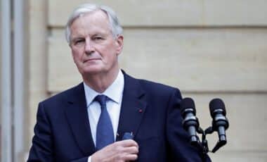 Michel Barnier, le Premier ministre français.