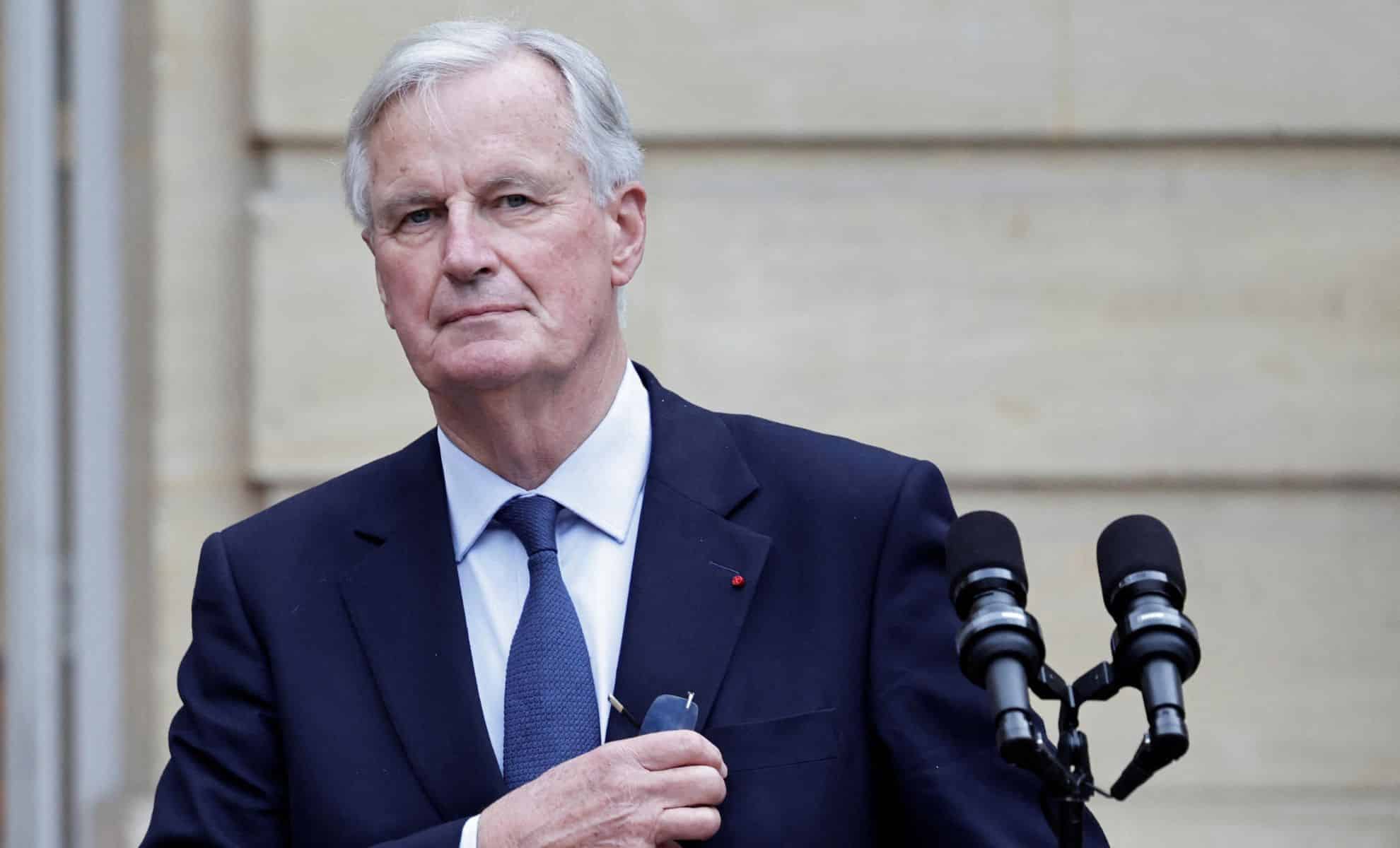 Michel Barnier pour illustrer son projet de gel de la revalorisation des retraites