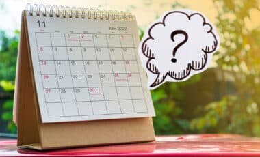 Un calendrier dans lesquels on peut trouver la date de versement des retraites