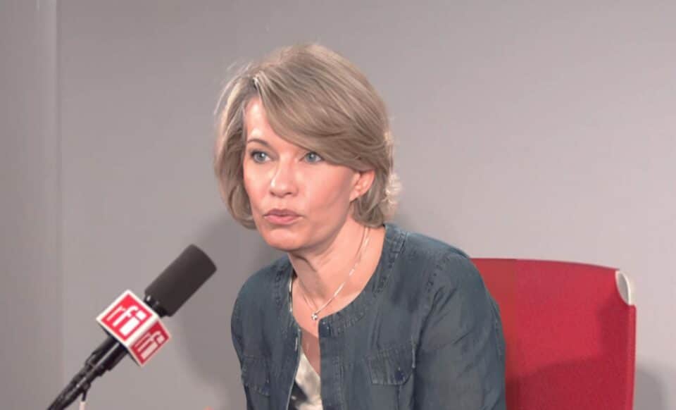 La ministre de l'Éducation, Anne Genetet