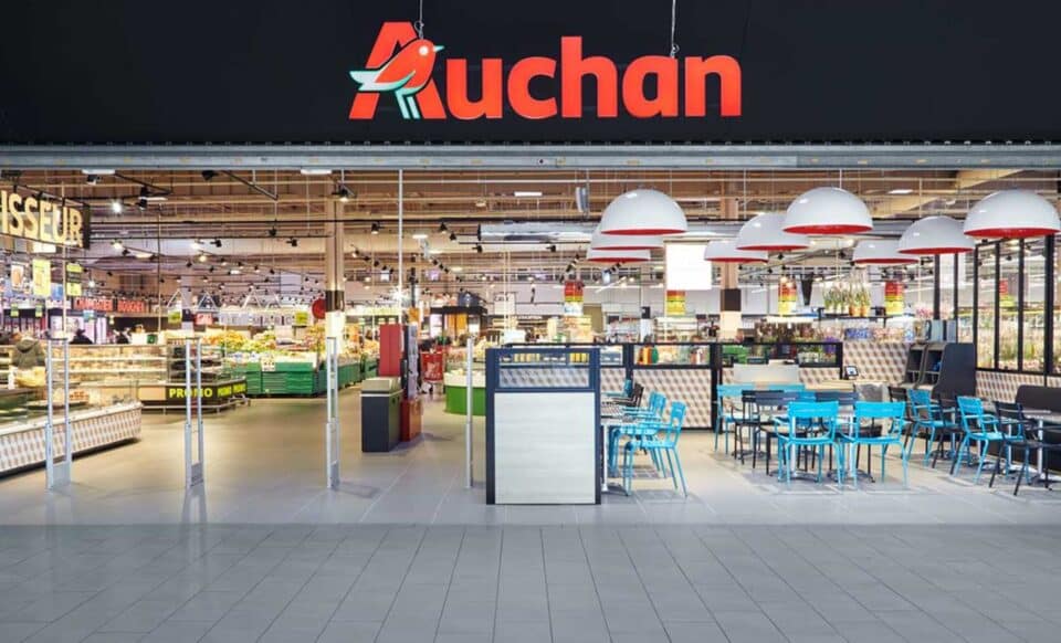 Un hypermarché de l'enseigne Auchan