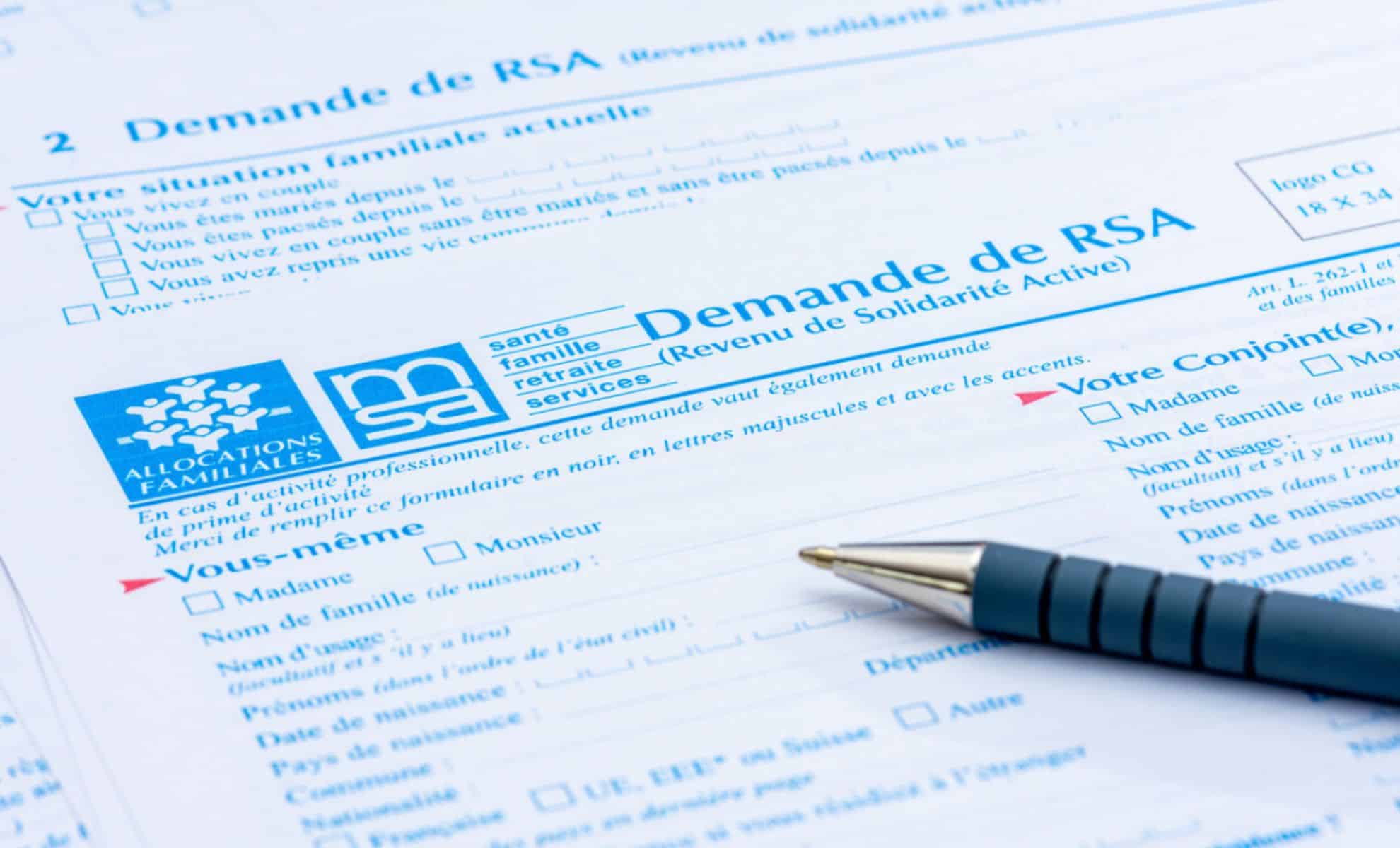 71 départements menacent de geler le versement du RSA en janvier : les ...