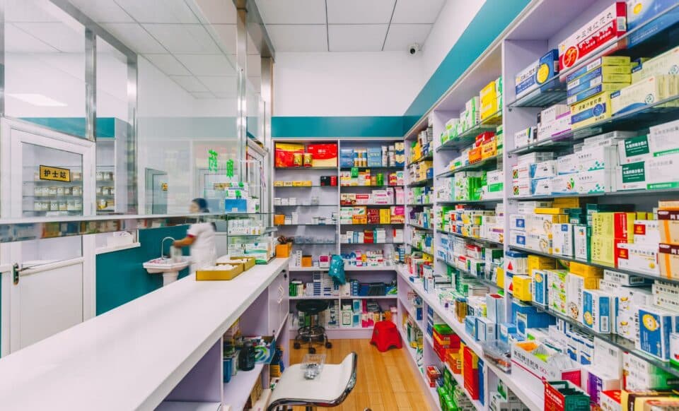 Photo d'une officine pour illustrer la pénurie de medicaments