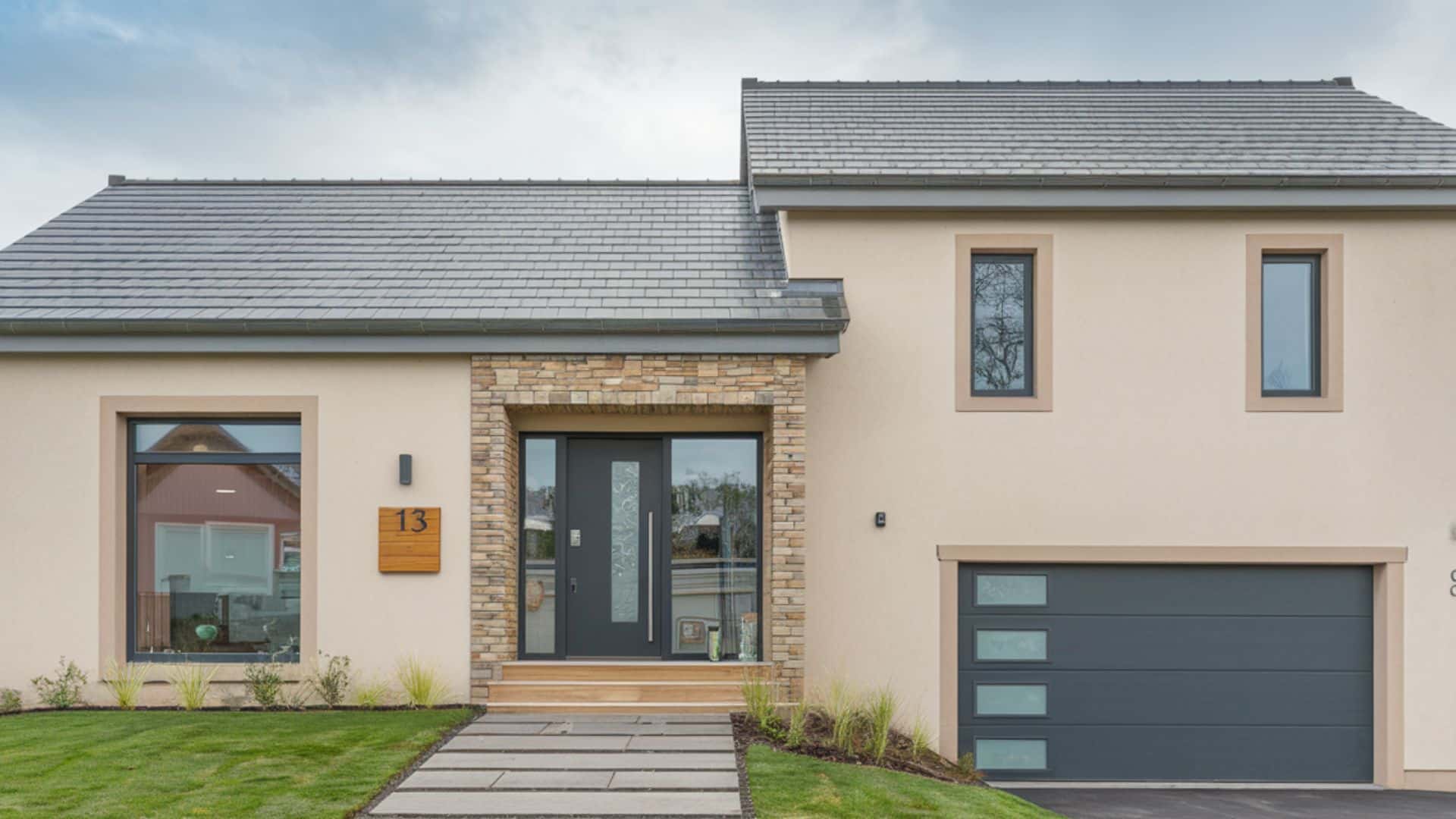 Une maison pour évoquer les taux de crédit immobilier