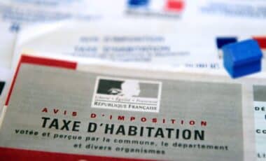 Un avis d'imposition de la taxe d'habitation