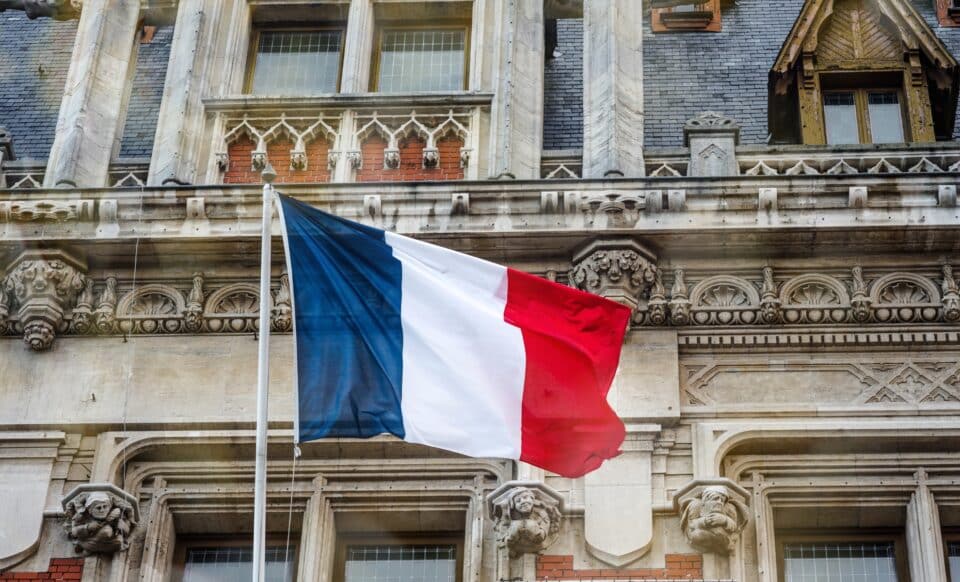 La façade de la Banque de France pour illustrer la dette française