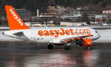 Avion appartenant à la compagnie Easyjet