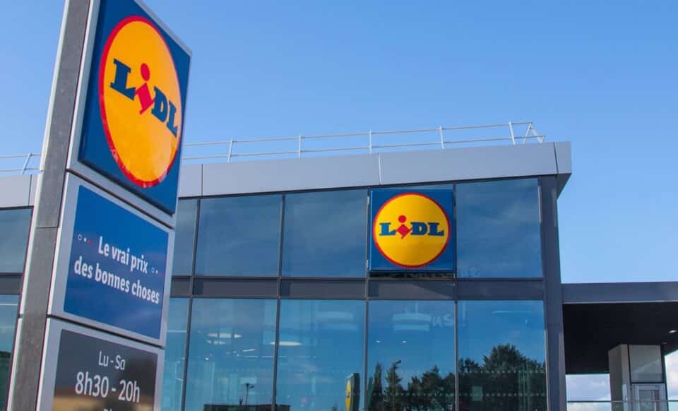 Façade d’un magasin Lidl