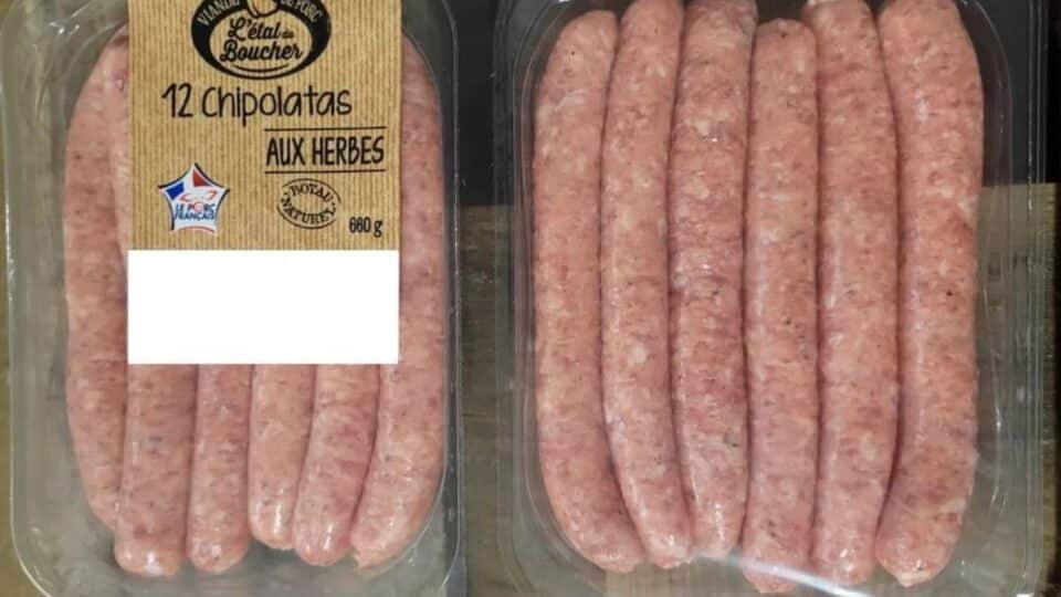 Des saucisses contaminées à la salmonelle