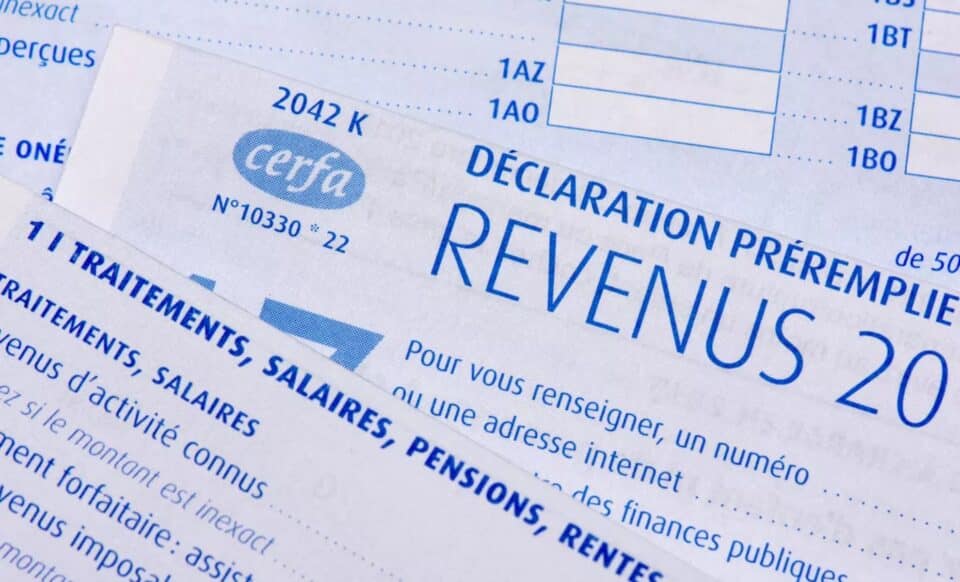 déclaration de revenus