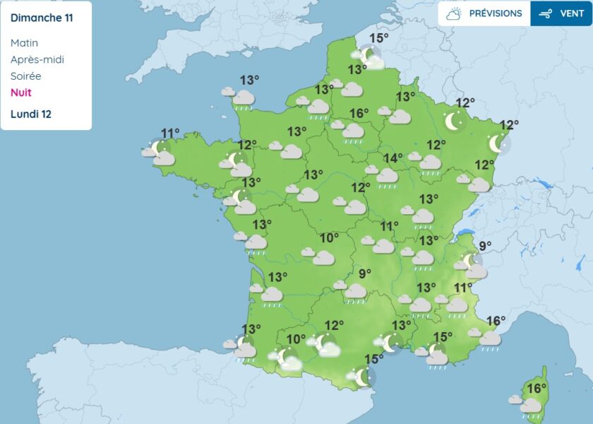 Météo : soleil, averses, orages... un dimanche sous l'instabilité Météo